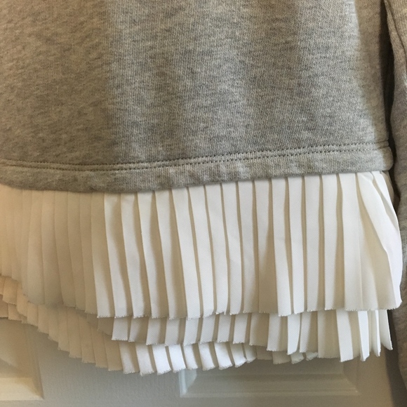J.Crew Sweatshirt with Ruffles - Picture 2 of 5
